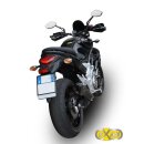 Exan Auspuff Suzuki Gladius Bj. 09- X-Black evo mit EG-ABE