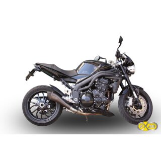 Exan Auspuff Triumh Speed Triple 1050 Bj. 11- X-Black evo...