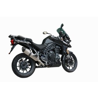 Exan Auspuff Triumh Tiger Explorer Bj. 12- X-Black oval...
