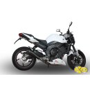 Exan Auspuff Yamaha FZ-1 Bj. 06- X-Black Evo mit EG-ABE