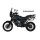 Exan Auspuff Yamaha Tenere XT 660 Z Bj. 08-16 classic oval, schwarz mit EG-ABE