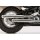 Falcon Cromo Line Auspuff Kawasaki VN 800 Classic 2 ESD rechts inkl. 2 Krümmer mit EG-BE