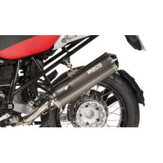 BOS Hyper RR Auspuff BMW R 1200 ST 2005-2009 Carbon steel mit EG-ABE
