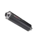 BOS Oval 110 Auspuff Honda VFR 800 1998-2001 Carbon Steel