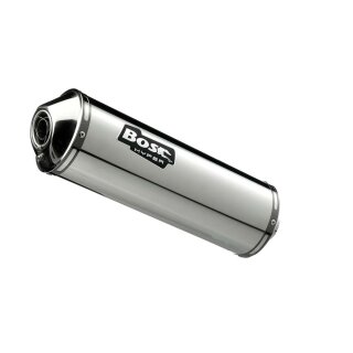 BOS Hyper short Auspuff Honda VFR 1200 2010 bis Edelstahl poliert