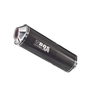 BOS Hyper RR short Auspuff Honda VFR 1200 Crosstourer  2012 bis Carbon-Steel