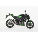 BOS Hyper  Auspuff Kawasaki Z 800 2013 bis Edelstahl poliert