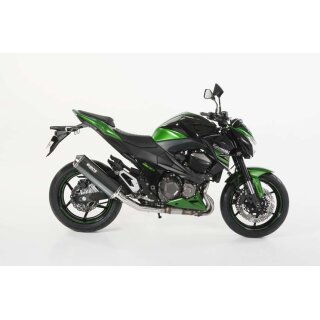 BOS Hyper RR Auspuff Kawasaki Z 800 2013 bis Carbon steel