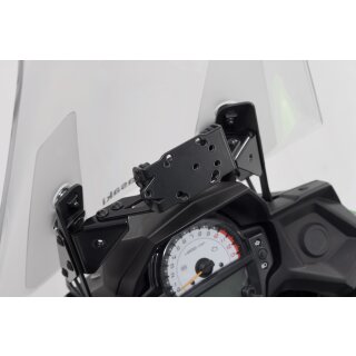 Navi-Halter im Cockpit Schwarz Kawasaki Versys 650 (14-21)