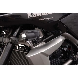 HAWK Scheinwerferhalter Kawasaki Versys 650 (10-14) Schwarz