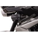 Scheinwerfer-Halter Schwarz. Kawasaki Versys 650 (09-14).