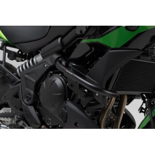 Sturzbügel Schwarz. Kawasaki Versys 650 (14-).