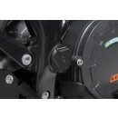 Rahmenkappen-Set Schwarz. KTM 1050/1090/1190 Adv,1290 SAdv.