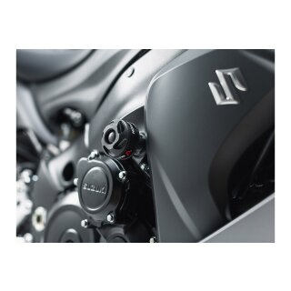 Sturzpad-Kit Schwarz Suzuki GSX-S 1000 / F (15-)
