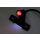 SHIN YO LED-Rücklicht OLD SCHOOL TYP6 mit verstellbarem Nummernschildhalter Stahl, schwarz