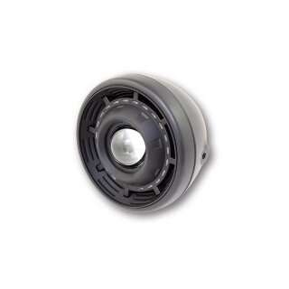 SHIN YO Ellipsoid-Scheinwerfer CYCLOPS, schwarz matt Stahl, schwarz matt