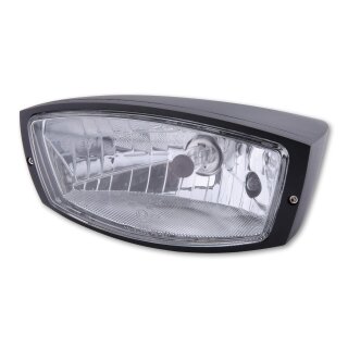 HIGHSIDER Hauptscheinwerfer OREGON Aluminium, schwarz