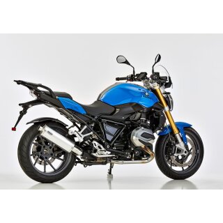 Hurric Rac 1 Auspuff BMW R 1200 RS 2015- Ausf. silber, EG-BE