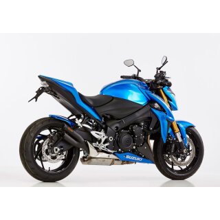 Hurric Pro 2 Auspuff Suzuki GSX-S 1000 F 2015- Ausf. schwarz-matt, EG-BE