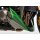 BODYSTYLE Bugspoiler KAWASAKI Z1000 2016 grau/grün Metallic Matte Graphite Gray/Golden Blazed Green, 40R