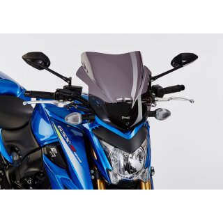 Naked-Bike-Scheibe SUZUKI GSX-S 1000 2017 bis 2016 schwarz getönt (durchsichtig)