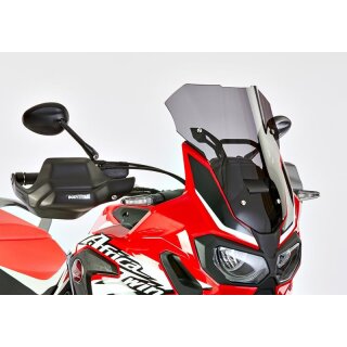 Windschutzscheibe Sport HONDA CRF1000L Africa Twin Adventure Sports 2018 bis 2019 schwarz getönt (durchsichtig)