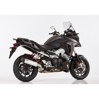 Shark DSX-5 Auspuff Honda VFR 800 X Crossrunner 2015- Ausf. silber, EG-BE
