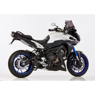 Shark Komplettanlage Yamaha MT-09 Tracer 2015- Ausf. DSX-10, schwarz, mit EG-BE