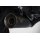 Zard Zuma Auspuff Ducati Scrambler low mounted 2in1 schwarz mit Kat, EG-ABE