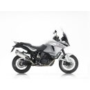 BOS Desert Fox Auspuff KTM 1290 Super Adventure 15- slip in EG-ABE Edelstahl matt