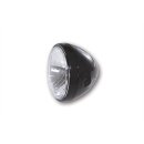 SHIN YO 7 Zoll Scheinwerfer RENO 2, schwarz glänzend Stahl, schwarz