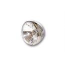SHIN YO 7 Zoll Scheinwerfer RENO 2, chrom, klares Glas Stahl, chrom