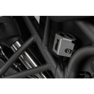 Bremsflüssigkeitsbehälterschutz Yamaha MT-10 16- Silber für Hinterradbremse