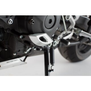 Motorgehusedeckel-Schutz Schwarz/Silbern MT09/Tracer,Tracer900/GT,XSR900