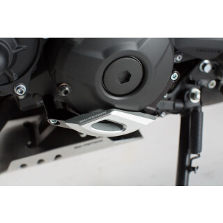 Motorgehusedeckel-Schutz Schwarz/Silbern MT09/Tracer,Tracer900/GT,XSR900