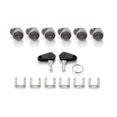 TRAX ADV Alukoffer-System Triumph Tiger Explorer XCx / XCa schwarz 37l li 37l re