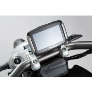 Navi-Halter am Lenker Schwarz Ducati XDiavel/S (16-)