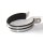 IXIL Auspuffschelle Edelstahl, poliert, oval Edelstahl, silber