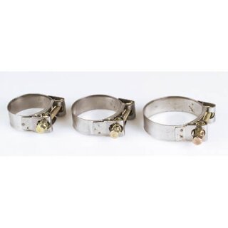 IXIL Auspuffschelle Edelstahl NW 37-40mm Edelstahl poliert, silber