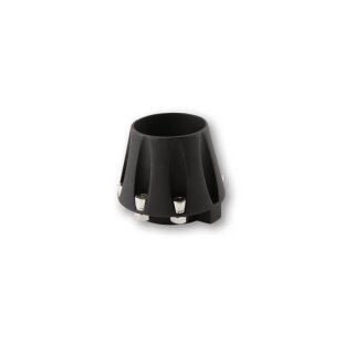 IXIL Endkappe 193-xxx Anlagen, schwarz Aluminium, schwarz