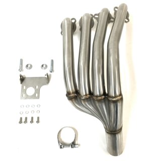 IXIL Ersatzkrümmer für Edelstahl-Komplettanlage CB /CBR 650 F 14-18 Edelstahl, schwarz