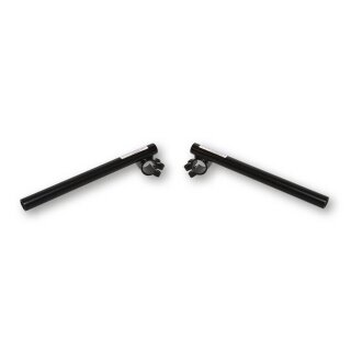 FEHLING Stummellenker Montage Gebelstandrohr 33 mm, Länge 265 mm Stahl, schwarz