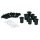 IXRACE MK1 Edelstahl slashcut Endschalldämpfer, Kawasaki Ninja 1000 SX, 20-