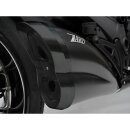 ZARD Ducati Diavel, schwarz, schwarze Endkappe