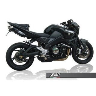 ZARD-PENTA-Suzuki B-King, Alu Silver