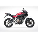 Yamaha MT-07 Bj. 2014-2016 Euro3 Short Full Kit 2-1