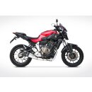 Yamaha MT-07 Bj. 2014-2016 Euro3 Short Full Kit 2-1