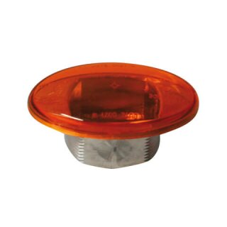 - Kein Hersteller - Blinkerglas für Mini-Verkleidungsblinker 203-410, gelb Kunststoff, gelb