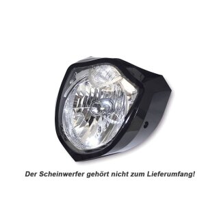 SHIN YO Lampenmaske zum Lackieren für GSF 1250 Modelle ab 2010 ABS, schwarz