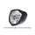 SHIN YO Lampenmaske zum Lackieren für GSF 1250 Modelle ab 2010 ABS, schwarz